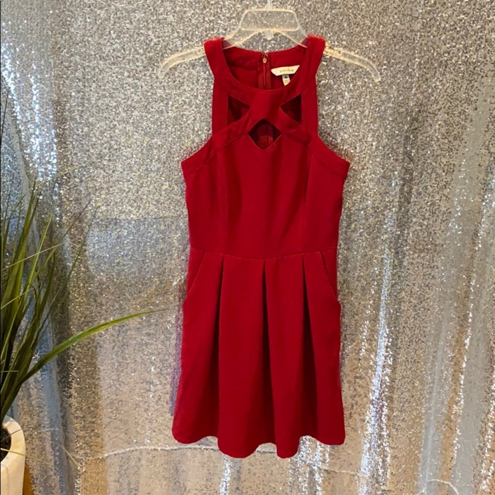Deep Red dress